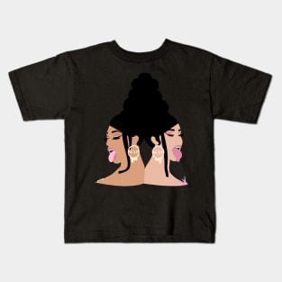 cardib megan Kids T-Shirt